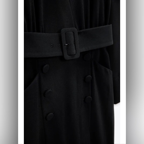 Zara belted dress NWT - Picture 2 of 9